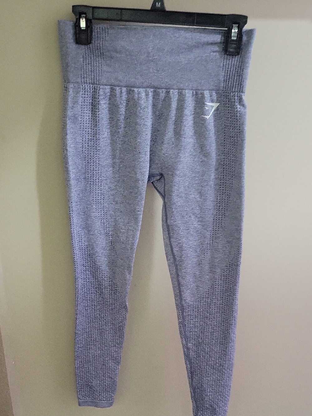Gymshark Seamless High-Waist Leggings in Heather Gray
